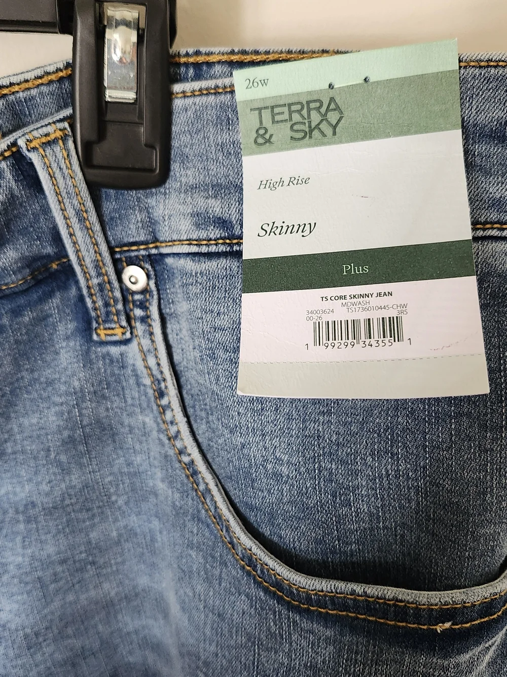 Terra & Sky Light Blue Skinny Jeans